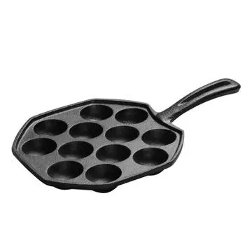 DIY Octopus Baking Mold Cast Iron Takoyaki Grill Pan Plate Octopus Ball Maker Kitchen Tools