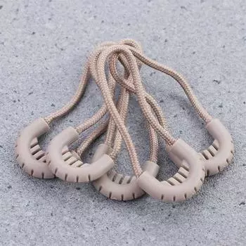 DIY Одежда Сумки Клип Пряжка EDC Молния Веревка Молния Веревки Молния Пульсирующие шнуры Молния Длинный хвост B