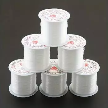 DIY ожерелье прозрачная веревка ювелирные изделия аксессуары браслет из бисера леска эластичная 0.2mm