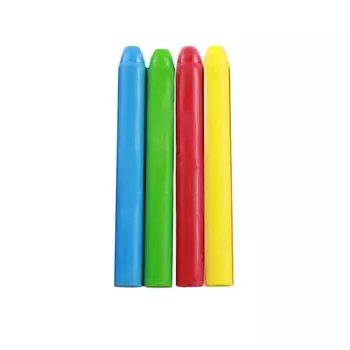 DIY Painting Teacher Chalk Non-toxic Solid Water Chalk Creative Dust Free Chalk Office Supplies 4Pcs