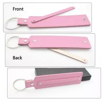DIY пара подвеска автомобильный брелок поясной кошелек брелки DIY бисерный брелок из искусственной кожи подвеска из искусственной кожи розовый