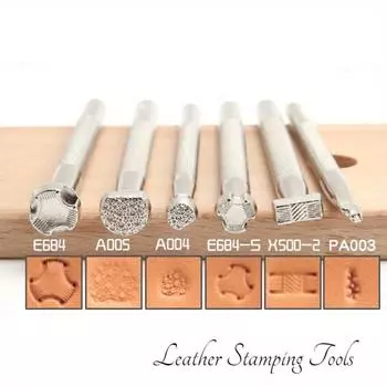 DIY печать на коже резьба по коже художественные инструменты инструменты для печати инструменты для резьбы по коже инструменты для печати на рыбьей коже A-005