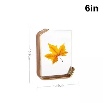 Diy Picture Frame Creative Acrylic Photo Frame Modern Luxury Wedding Graduation Picture Display Desk Decor Marco De Fotos 15CM