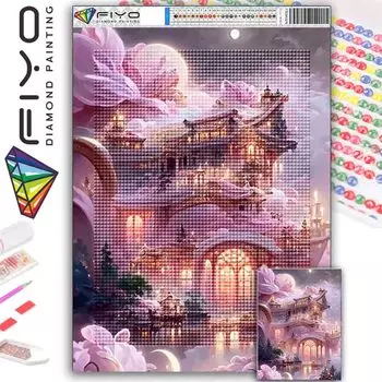 DIY Полная круглая алмазная живопись Вышивка крестиком 3D Животное Домашнее декоративное искусство Пейзаж Архитектура алмазная живопись 5d алмазная живопись Full Round 25X37.5CM