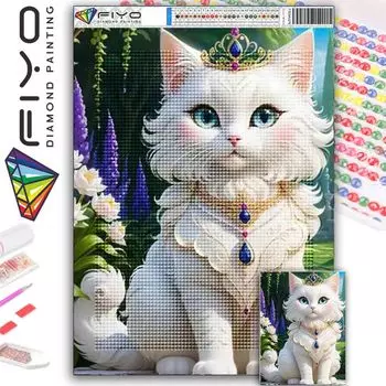 DIY полная круглая алмазная живопись вышивка крестиком 3D элегантный милый котенок милая утка домашнее декоративное искусство алмазная живопись 5d алмазная живопись Full Round 25X37.5CM