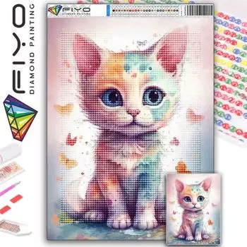 DIY полная круглая алмазная живопись вышивка крестиком 3D милые животные цветок домашнее декоративное искусство алмазная живопись 5d алмазная живопись Full Round 25X37.5CM