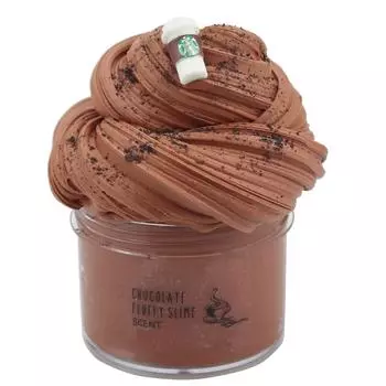 DIY поставки слизи фруктовая слизь ароматерапия давление детская игрушка слизи кофейный