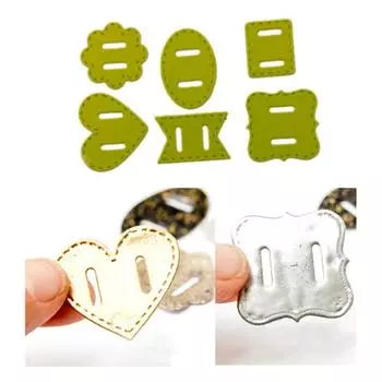 DIY Пряжка для резки металла, трафарет для скрапбукинга, альбом, шаблон для бумажных карточек, тиснение, украшение
