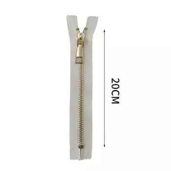 DIY ремонт швейная фурнитура аксессуары 20/25/30 см металлические молнии закрытые автоматические замки-молнии для сумки одежда 20CM белый