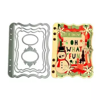 DIY режущие штампы, трафаретная рамка, форма для тиснения, шаблон для ножа, высокая плотность, лезвие из углеродистой стали, пробойник, трафареты, шаблоны
