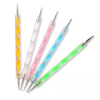 DIY рисунок живопись точечная ручка полировка буфер пилочка для ногтей набор инструментов для кисти