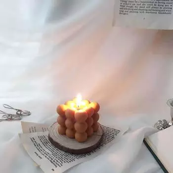 Diy рождественские свечи плесень восковые свечи гипсовые свечи 3D силиконовые формы для мыла