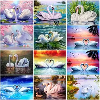 DIY Санта-Клаус 5D алмазная живопись полная круглая дрель Рождественская Алмазная вышивка крестиком мозаика наборы настенное искусство домашний декор Full Round 20x30CM