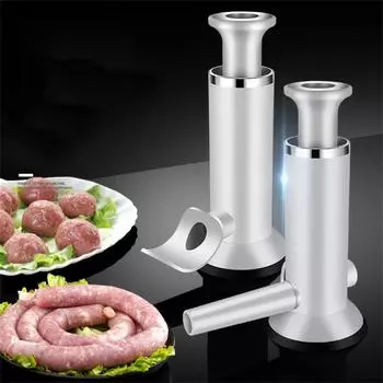 DIY Sausage Maker Meatball Maker Sausage Stuffer Homemade Sausage Tool Dual Use Sausage Meatball Tool Sausage Meatball Filler