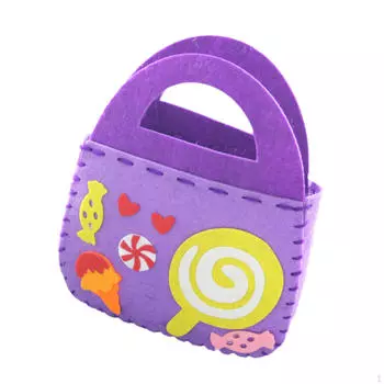 Набор для шитья сумок своими руками, фетр, декор для сумок, милый мешочек, игрушка для занятий, изготовление детей