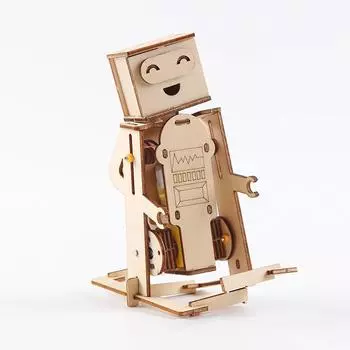 DIY Шагающий робот, собранный вручную, модель, наука и технологии, мелкосерийный физический научный эксперимент, материал, пакет G72