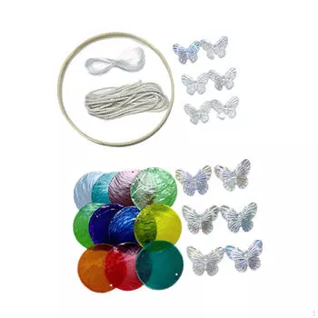 Набор для самостоятельного изготовления колокольчиков из ракушек, подвесные украшения для женщин и детей, мемориальный колокольчик, Multicolor