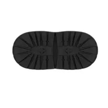 Diy Shoe Black Soles Repair Slip Sole Grip Rubber Pads Insoles Durable Pad Black Heel