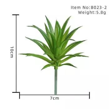 Diy Simulated Succulent Plant Head 1-2 Yuan, Mini Fake Succulent Bonsai With Flowers, Supermarket Decorations