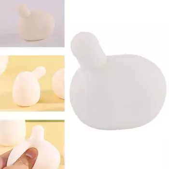 DIY Squeeze Fidgets Blow Bubble Внутренний шарик Игрушка для снятия стресса Подделка Реквизит для розыгрыша для взрослых СДВГ Терапия тревожности L белый
