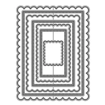 DIY Stencil Die Metal Crafts Frames Embossing Cuts Dies Template