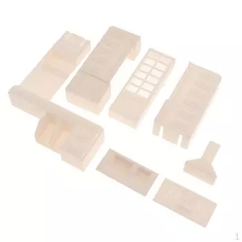 DIY Стол Строительная Модель Кухонная Мебель Шкафы Набор 1/25 G Масштаб