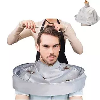 DIY стрижка волос плащ зонтик накидка салон парикмахерская домашняя стрижка стилистов серебряный