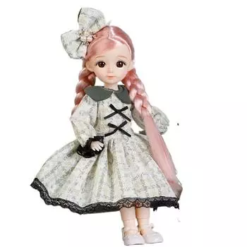 DIY Toys Полный набор 1/6 Bjd Dress Up Детский подарок на день рождения Модная 30 см Bjd кукла