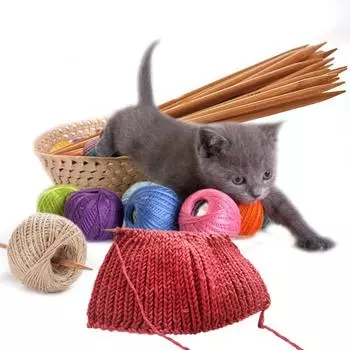 DIY Высокое качество 4 шт/2 шт/партия 25 см спицы для вязания карбонизированный бамбук плетение прямые крючки для вязания инструменты популярные ювелирные аксессуары 2.0mm/4Pcs