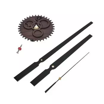 DIY Wall Clock Frameless Design Waterproof Safe 3D Decorative Effect Silent Movement Self Adhesive