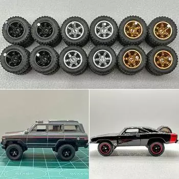 DIY внедорожный автомобиль модификация игрушки сплав модель автомобиля мода ветер огонь колесо школа
