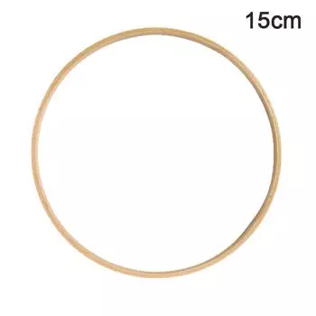Diy Wood Art Craft Bamboo Circle Round Cross Stitch Шитье Ручные инструменты 15cm