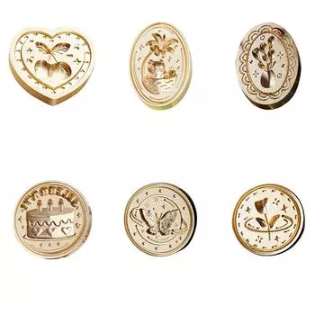 DIY восковая уплотнительная головка, многофункциональная металлическая восковая печать, головка для рукоделия, декоративный конверт для упаковки, скрапбукинга A