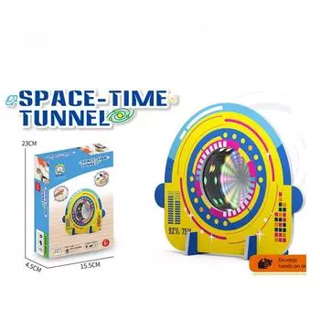 DIY временной туннель бумага KT доска ученики начальной школы класс рукоделия технология мелкое производство дети научный эксперимент