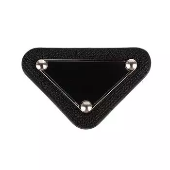 Diy вышивка наклейки треугольные шить нашивки для одежды блесток патч значок чёрный