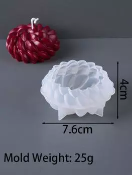 DIY Yarn Ball Silicone Candle Molds Handmade Soap Scented Candle Gypsum Crystal Crafts Resin Making Molds Home Decor Supplies