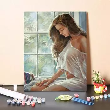 DIY живопись по номерам цифровая картина маслом хобби номера живопись украшение дома номера картина маслом изобразительное искусство картина маслом 40x50cm no frame