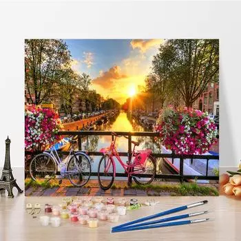 DIY живопись по номерам цифровая картина маслом украшение дома хобби изобразительное искусство картина маслом цифры картина маслом цифры живопись 40x50cm no frame