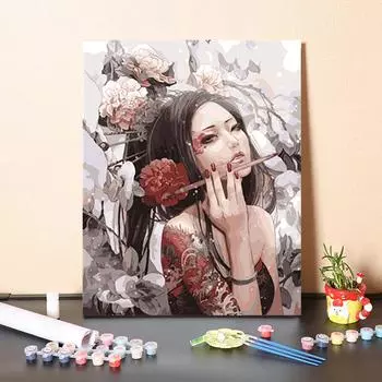 DIY живопись по номерам цифровая картина маслом украшение дома номера живопись ремесла искусство хобби 40x50cm no frame