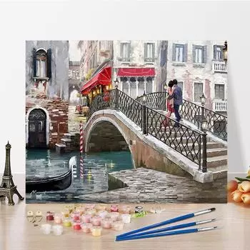 DIY живопись по номерам цифровая картина маслом украшение дома хобби Изобразительное искусство номера живопись по номерам картина маслом картина маслом 40x50cm no frame