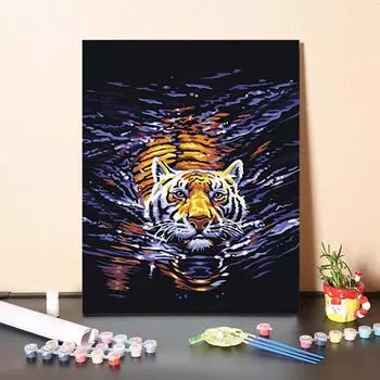 DIY живопись по номерам цифровая картина маслом хобби номера живопись искусство украшения дома ремесла 40x50cm no frame