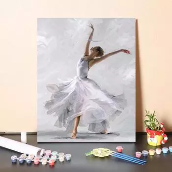 DIY живопись по номерам цифровая картина маслом хобби номера живопись по номерам картина маслом визуальное искусство картина маслом украшение дома 40x50cm no frame