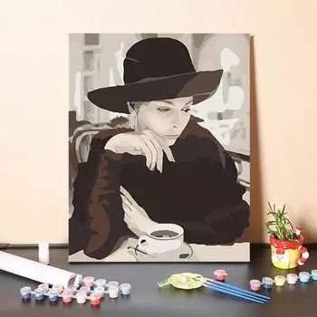 DIY живопись по номерам цифровая картина маслом ремесла украшения дома номера живопись искусство хобби 40x50cm no frame