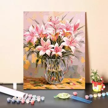 DIY живопись по номерам цифровая картина маслом украшение дома хобби номера живопись искусство ремесла 40x50cm no frame