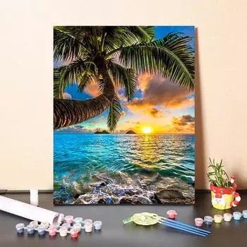 DIY живопись по номерам цифровая картина маслом хобби номера живопись маслом цифры живопись картина маслом украшение дома изобразительное искусство 40x50cm no frame