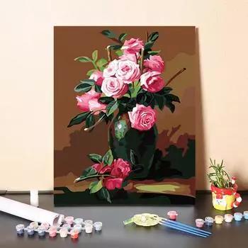 DIY Живопись по номерам Цифровая живопись маслом Хобби Искусство Живопись по номерам Домашнее украшение Ремесла