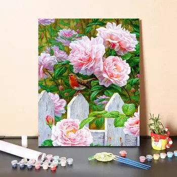 DIY Живопись по номерам Цифровая живопись маслом Хобби Цифровая живопись маслом Живопись маслом Изобразительное искусство Домашнее украшение Цифровая живопись 40x50cm no frame