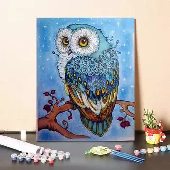 DIY Живопись по номерам Цифровая живопись маслом Домашнее украшение Цифры Живопись маслом на холсте Искусство 40x50cm no frame