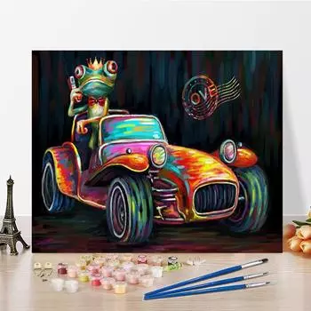 DIY Живопись по номерам Цифровая живопись маслом Хобби Изобразительное искусство Живопись по номерам Домашнее украшение Живопись по номерам Живопись по номерам 40x50cm no frame