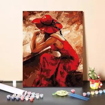 DIY живопись по номерам хобби искусство номера живопись цифровая картина маслом ремесла украшение дома 40x50cm no frame